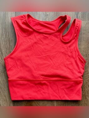 LULULEMON | Asymmetrical Crop Tank | Everlux/Align Style | Athletic